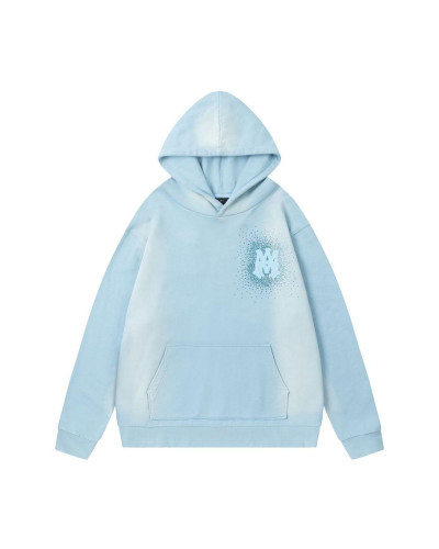 Худі оверсайз Y2K AMI Crystal Sky Blue