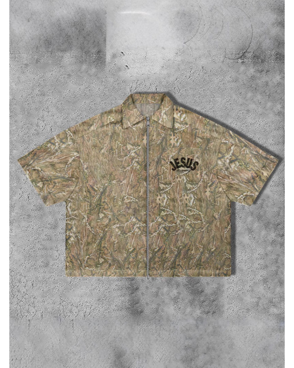 Футболка оверсайз Y2K Camo