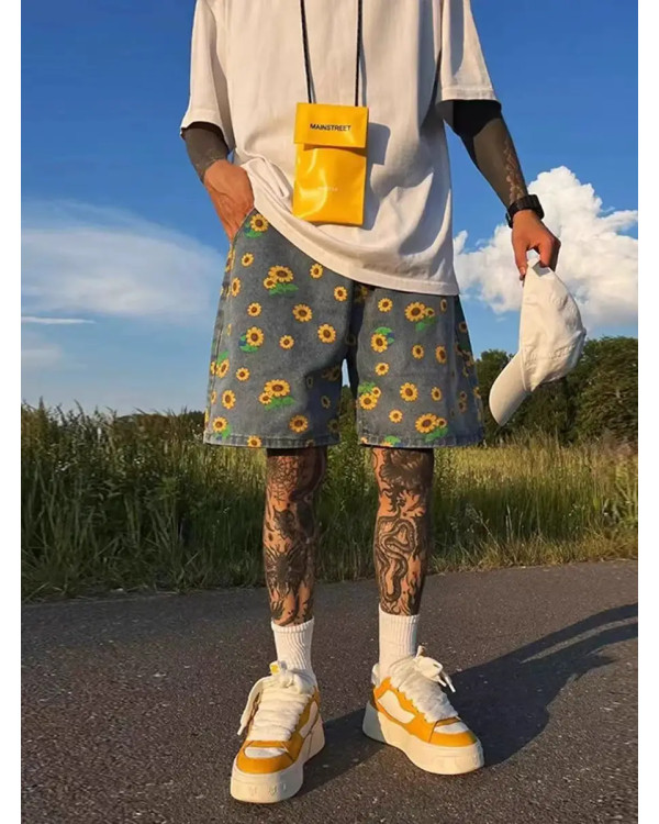 Шорты Y2K Sunflower