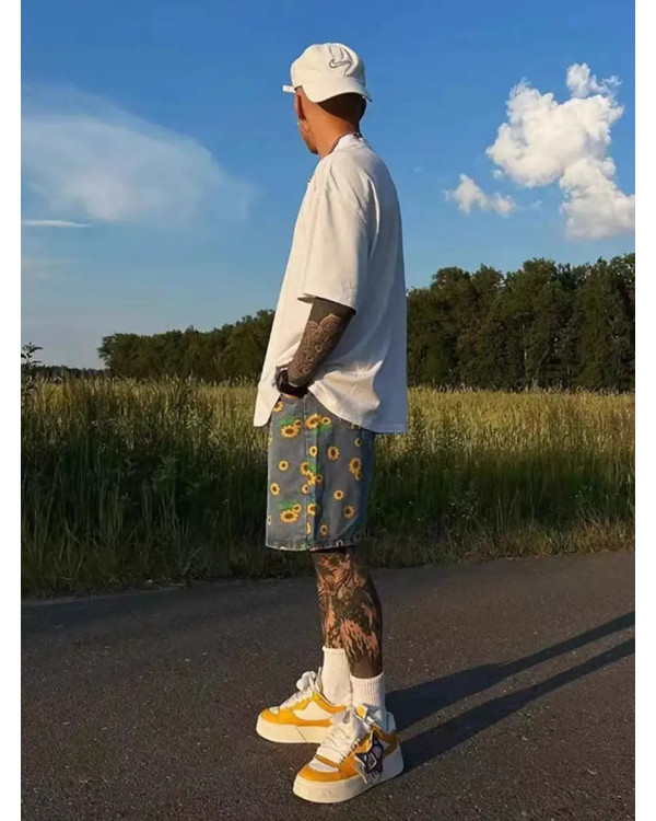 Шорты Y2K Sunflower