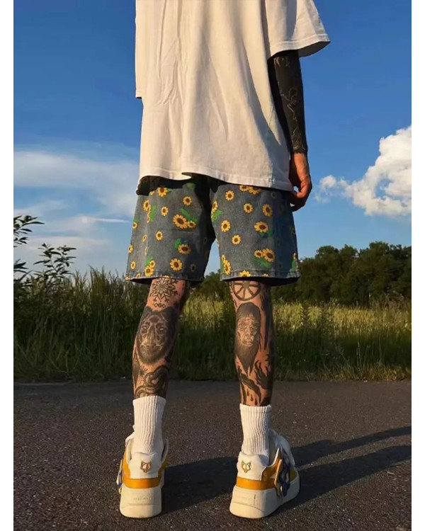 Шорты Y2K Sunflower