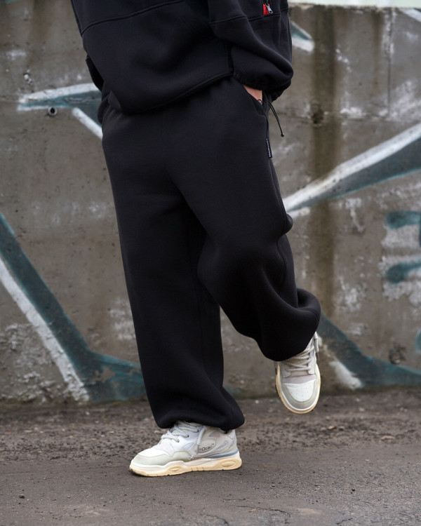 Тёплые спортивные штаны OGP Bend Fleece чёрные