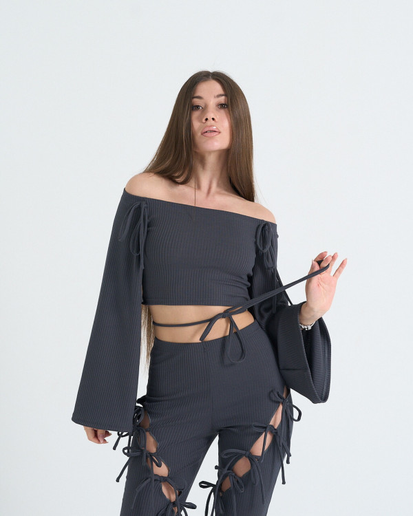 Топ OGONPUSHKA Fabulous графит(*)