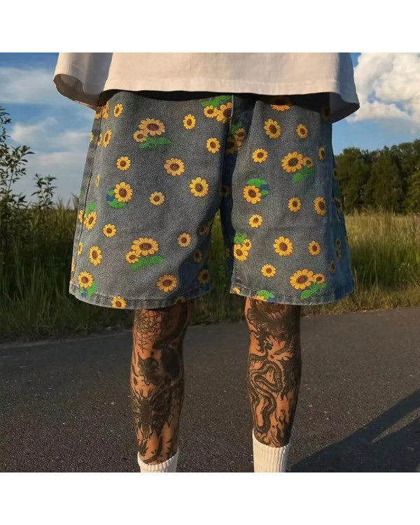 Шорты Y2K Sunflower