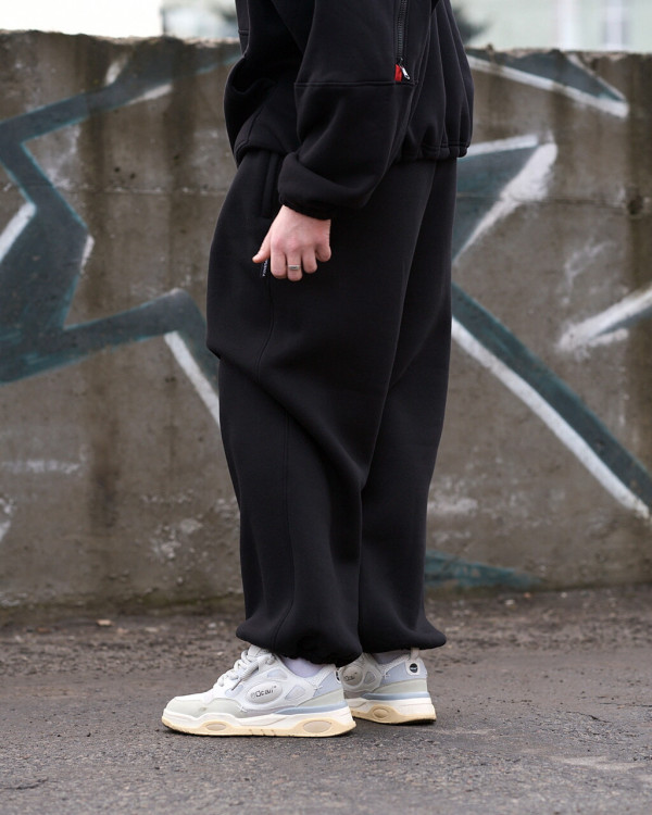 Тёплые спортивные штаны OGP Bend Fleece чёрные