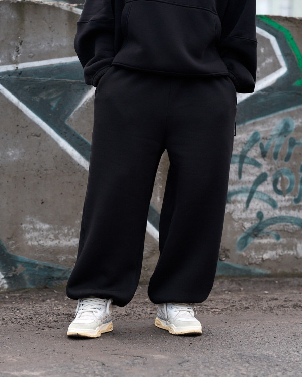 Тёплые спортивные штаны OGP Bend Fleece чёрные