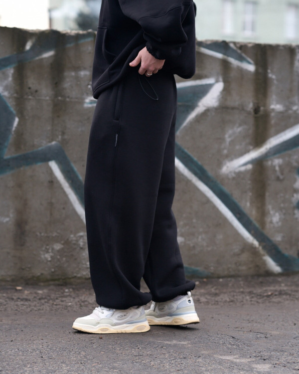 Тёплые спортивные штаны OGP Bend Fleece чёрные