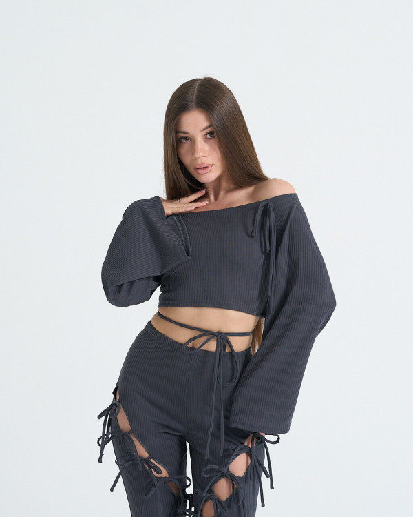 Топ OGONPUSHKA Fabulous графит(*)