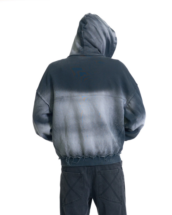 Худи зиппер оверсайз OGP Sep Washed