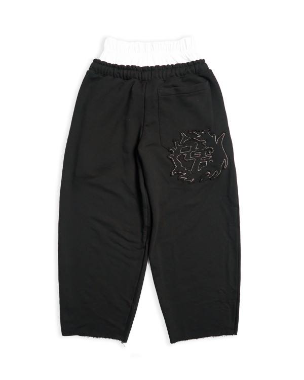 Cпортивные штаны оверсайз OGP DBLL черные