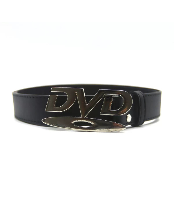 Ремень унисекс DVD черный