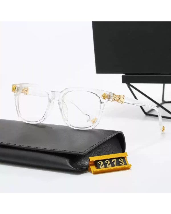 Очки HRM gold прозрачные