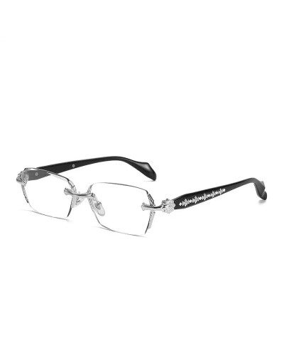 Окуляри Rimless silver