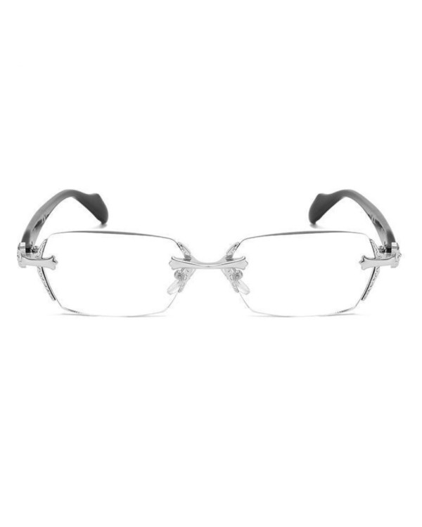 Очки Rimless silver