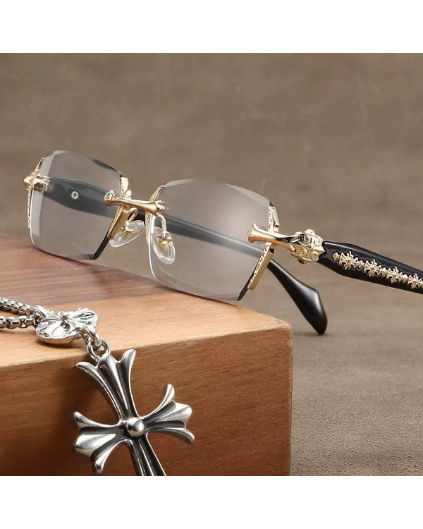 Очки Rimless gold