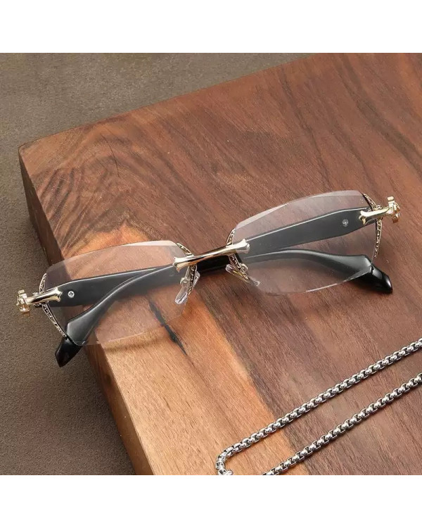 Очки Rimless gold