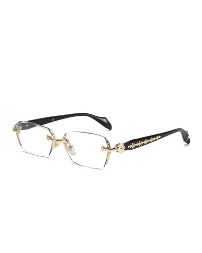 Окуляри Rimless gold