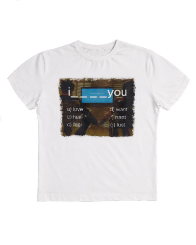 Футболка OGP You белая (Slim fit)