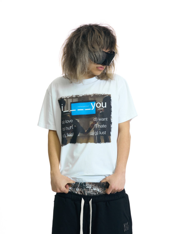 Футболка OGP You біла (Slim fit)