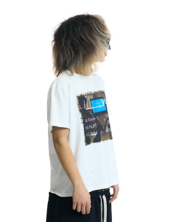 Футболка OGP You белая (Slim fit)