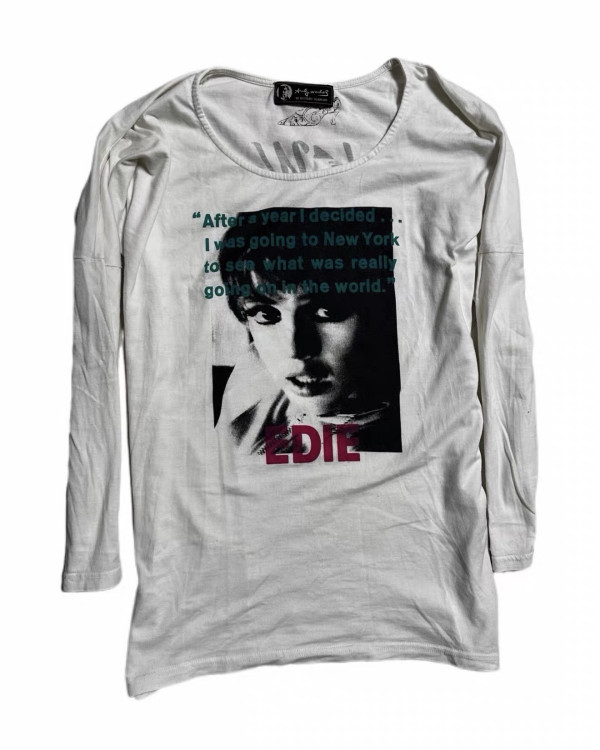Лонгслив Edie белый