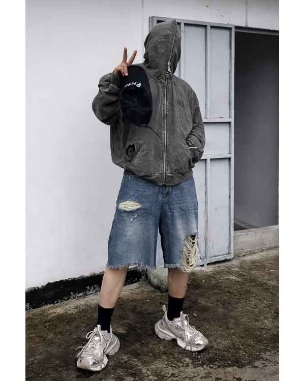 Шорты джинсовые Street Raw синие