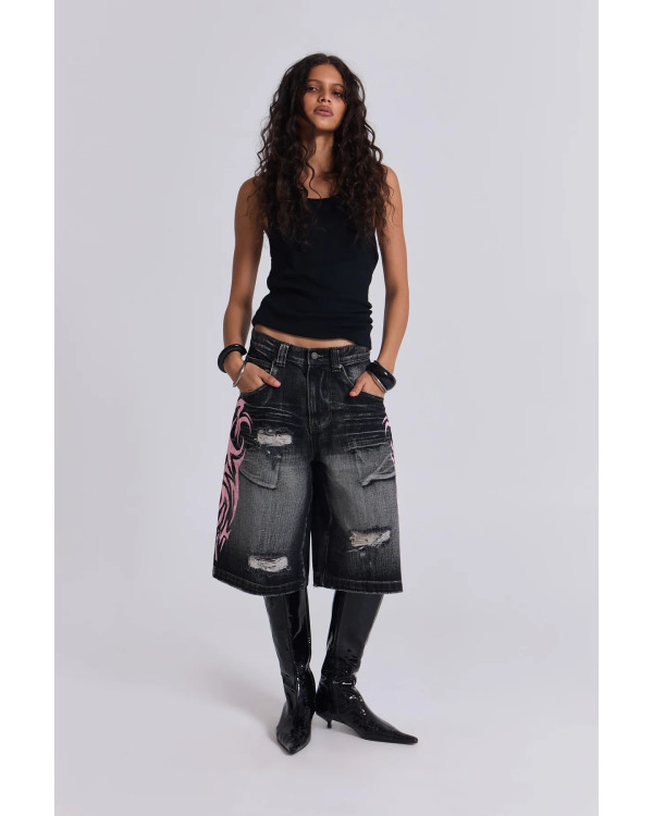 Шорты Y2K Glam Vintage