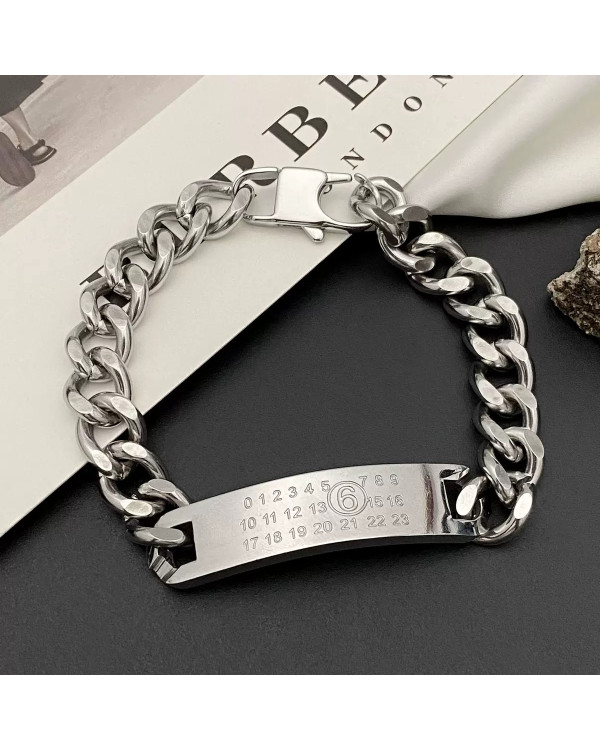 Браслет MM6 silver
