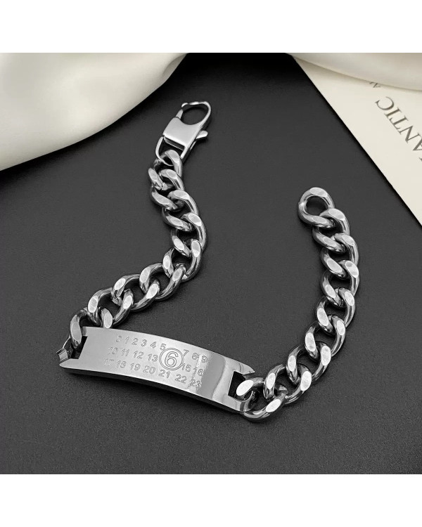 Браслет MM6 silver