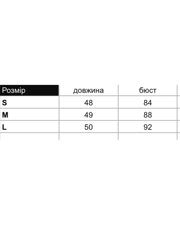 Топ Glucose черный
