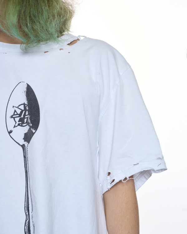 Футболка OGP Spoon белая ($)