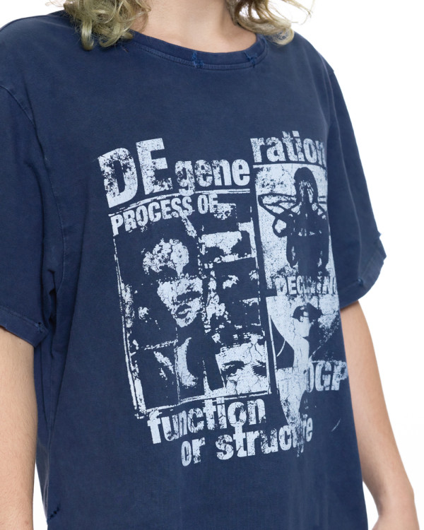 Футболка OGP Generation Washed синяя