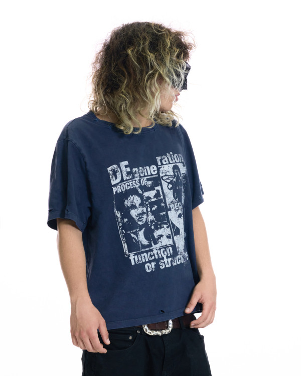 Футболка OGP Generation Washed синяя